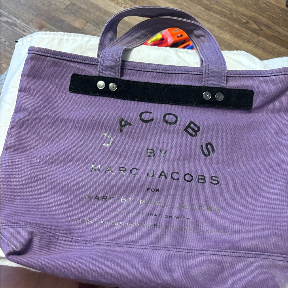 Marc Jacobs Purple Tote Bag